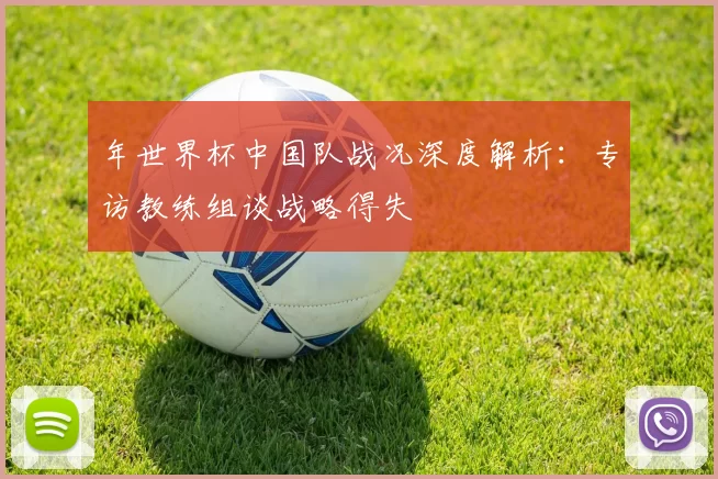 年世界杯中国队战况深度解析:专访教练组谈战略得失