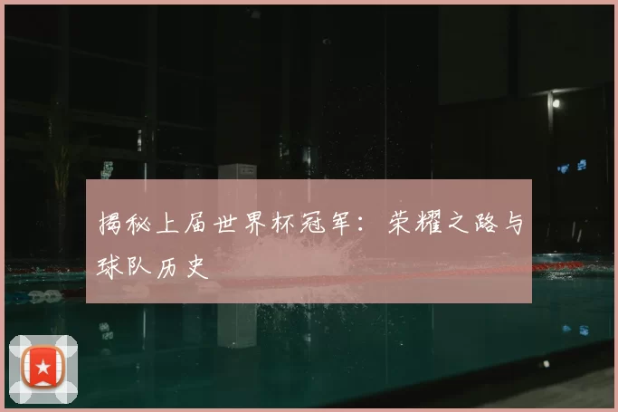 揭秘上届世界杯冠军:荣耀之路与球队历史